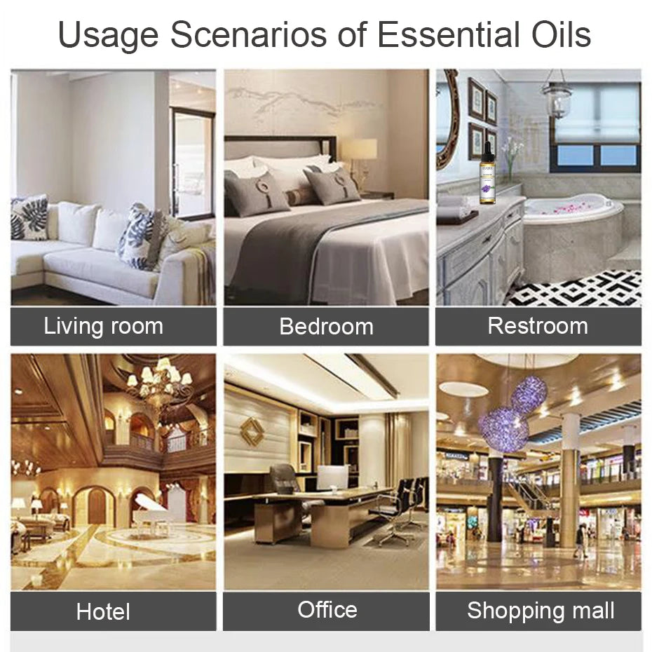 Eco friendly -Essential Oils with Dropper