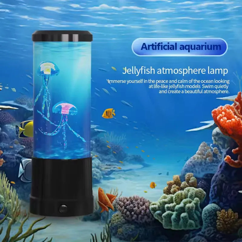 7 Color Color - Changing Jellyfish Led Lamp