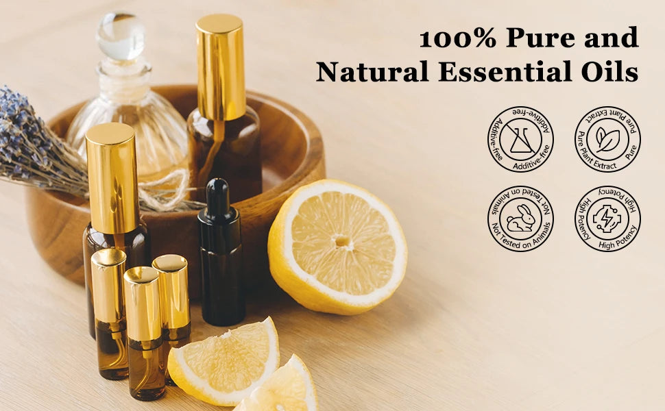 Eco friendly -Essential Oils with Dropper