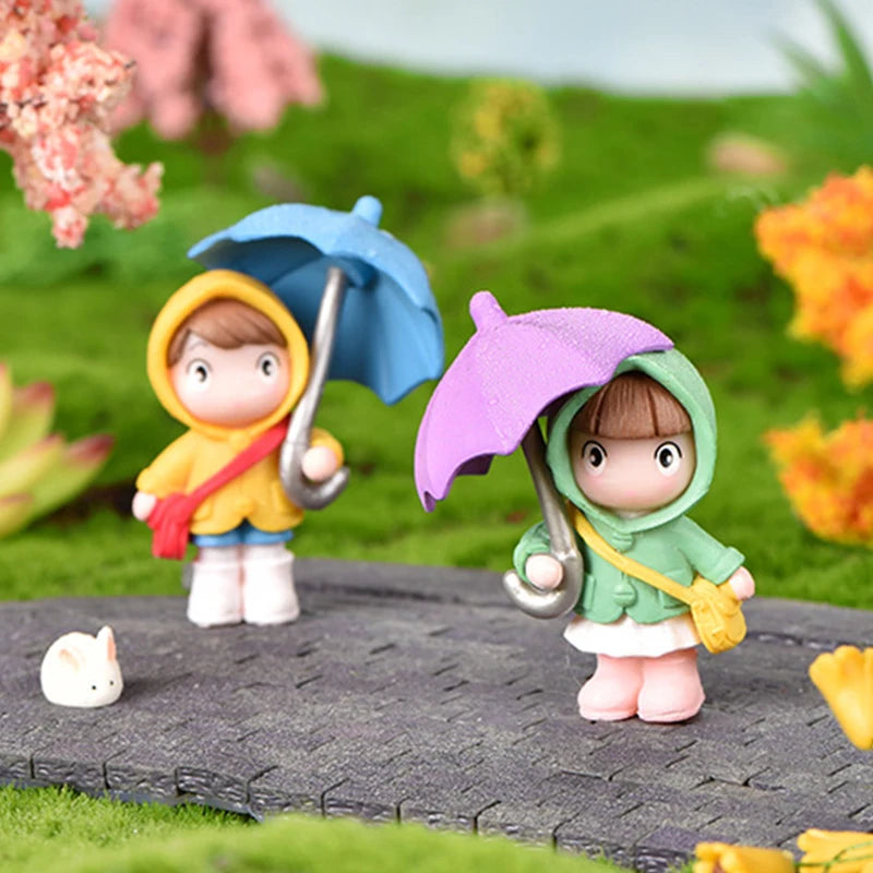 4PCS Cute Umbrella Mini's