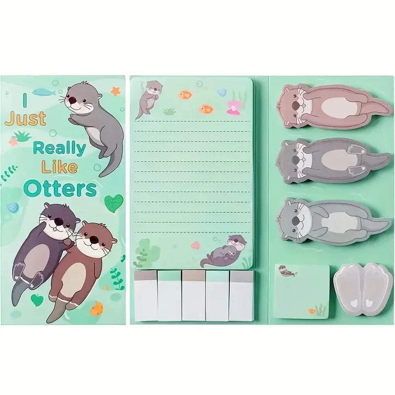 Sticky Notes - Kawai Characters- Multi Size -Multi Pack