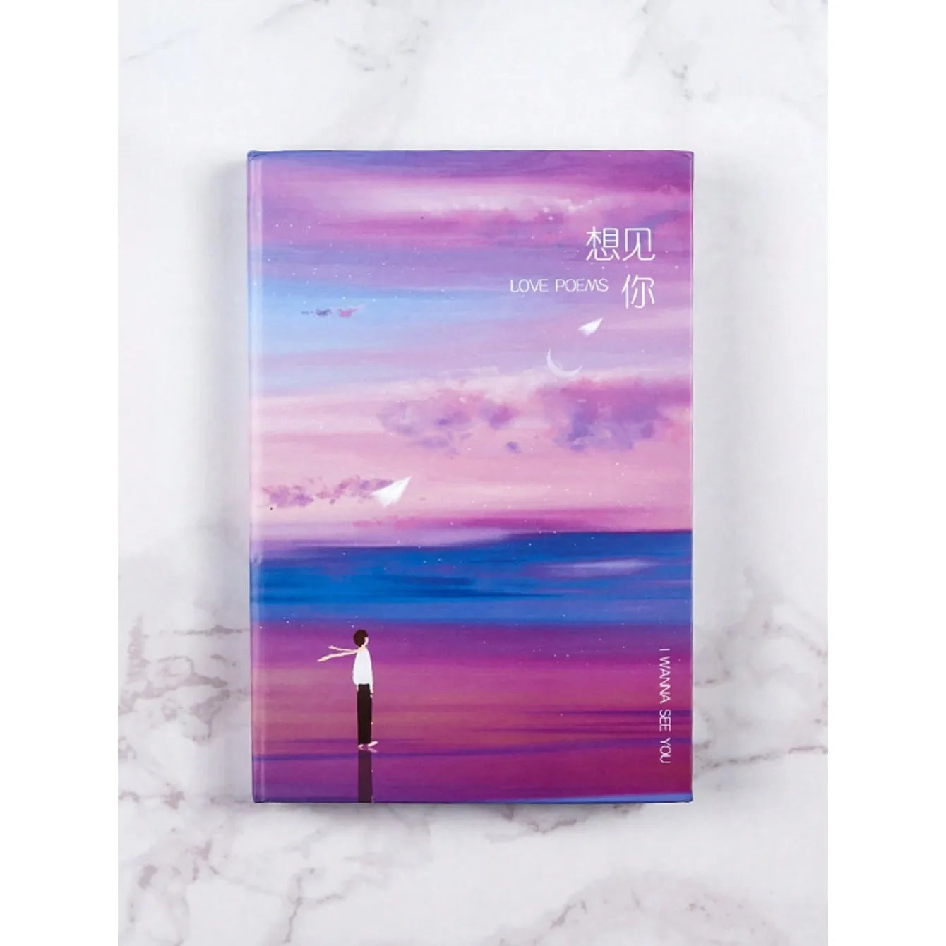 Hardcover Journal - with Sketchbook Original illustrations on every page