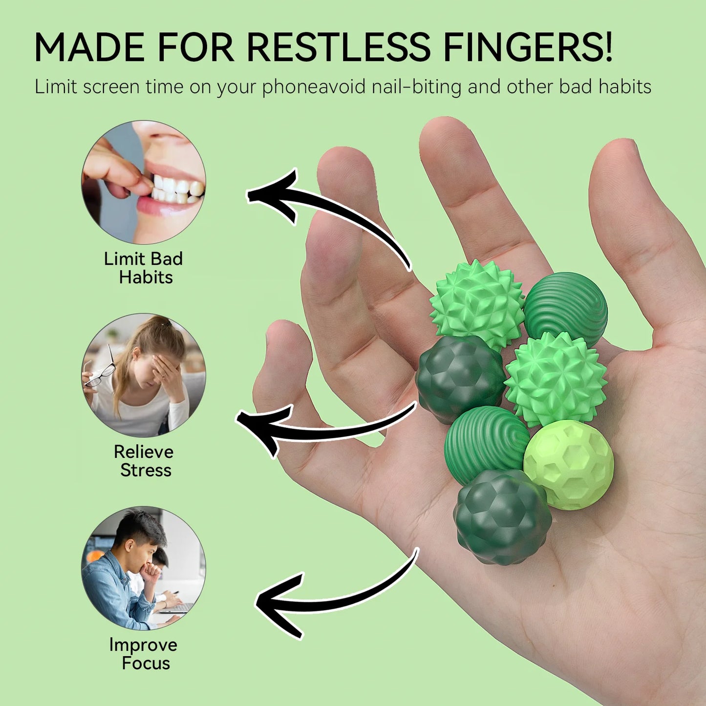 Magnetic Fidget Ball Set
