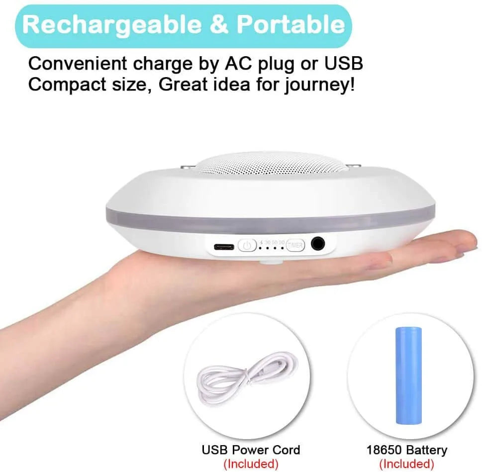 White Noise Sound Machine with Built-in 28 Soothing Sounds