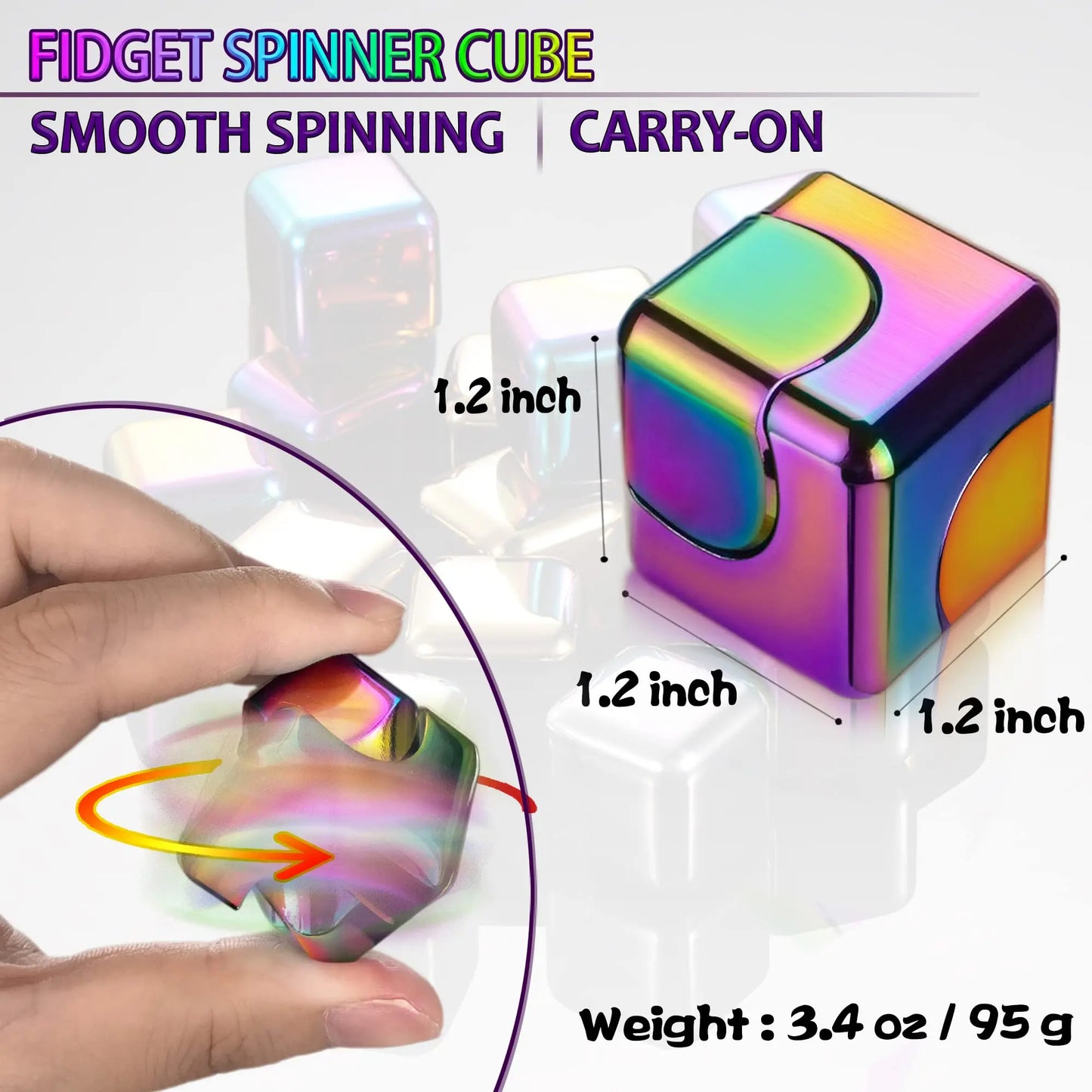 Fidget Spinner Cube