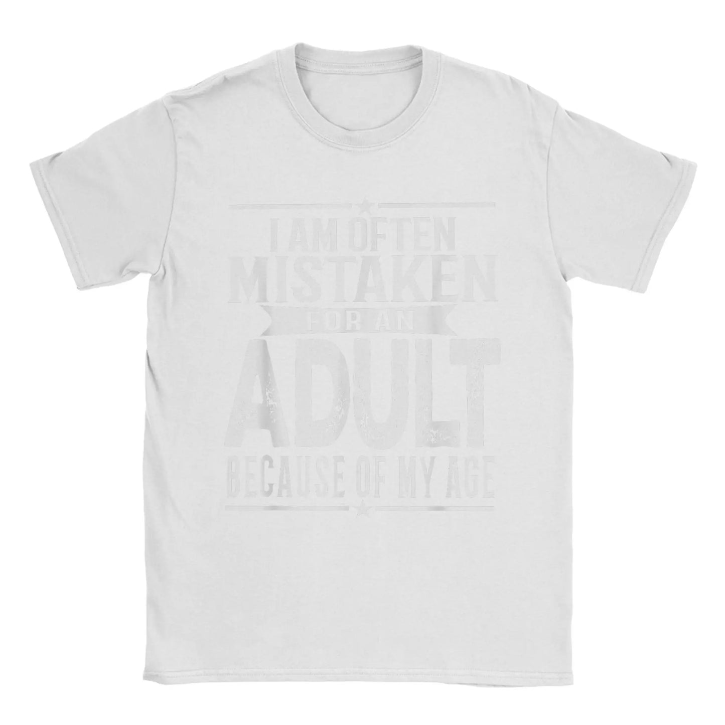 Funny Soft Tagless Crewneck Tee