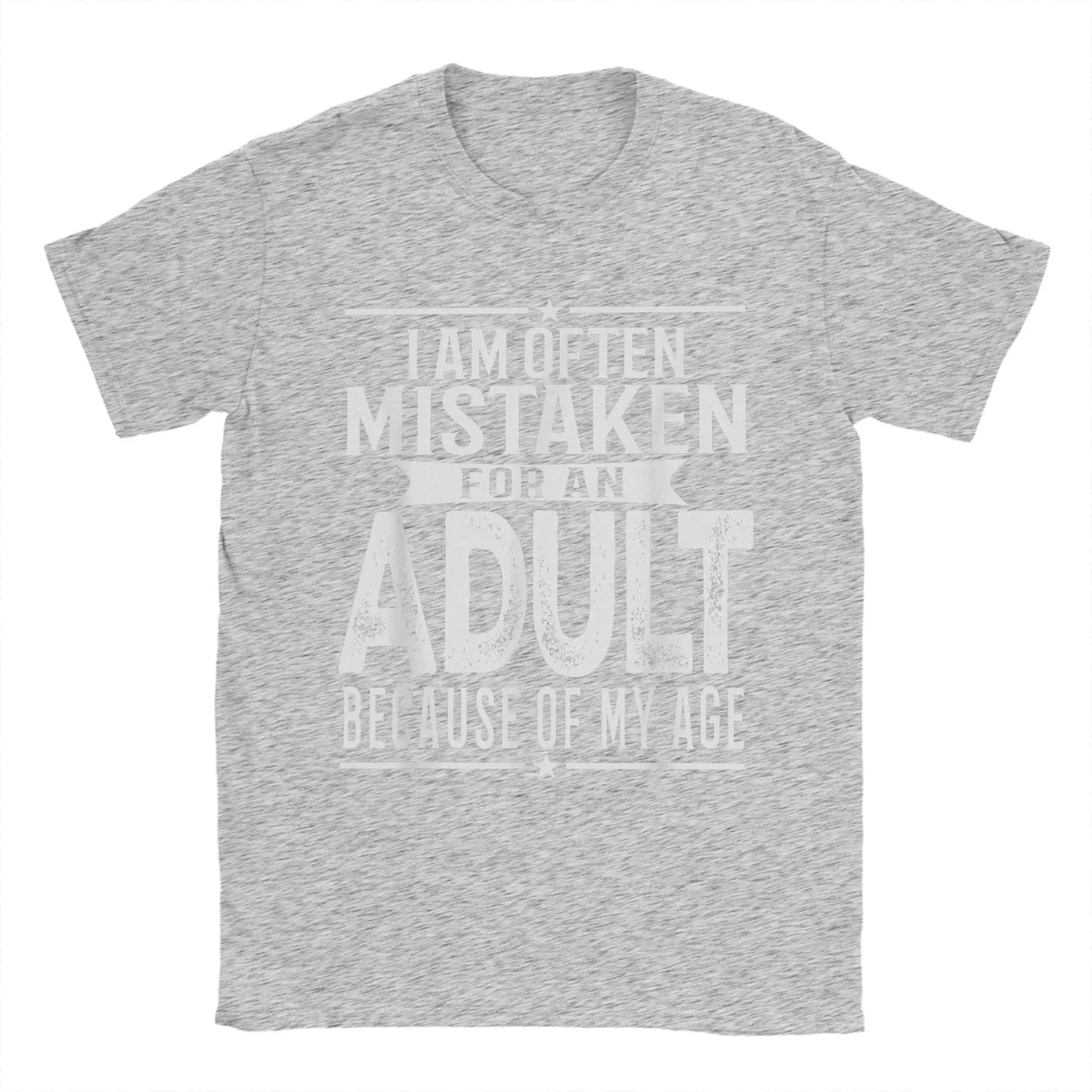 Funny Soft Tagless Crewneck Tee