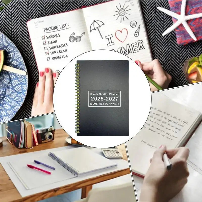 Monthly Planner 2025-2027