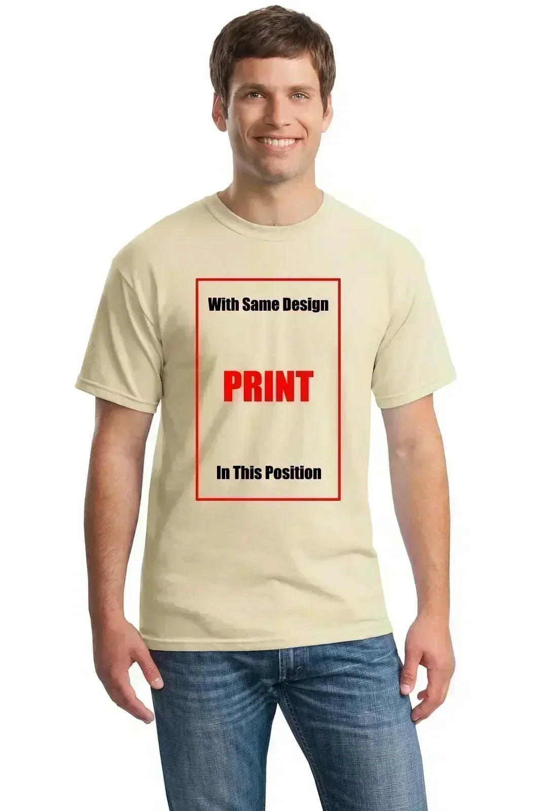 Casual Short Sleeve Cotton Tee shirts "Pumba"