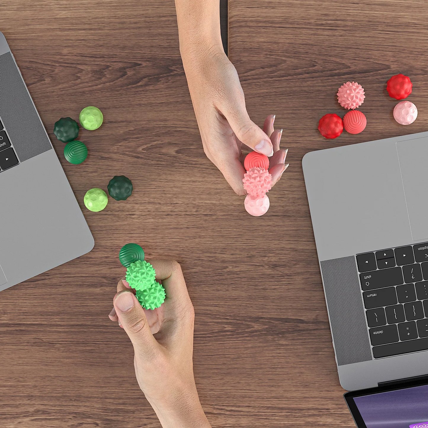 Magnetic Balls Fidget Toy,EDC Anti Stress Relief Toy Antistress Anxiety Sensory Magnet Fidgeting for Adult Kids Autism ADHD Gift