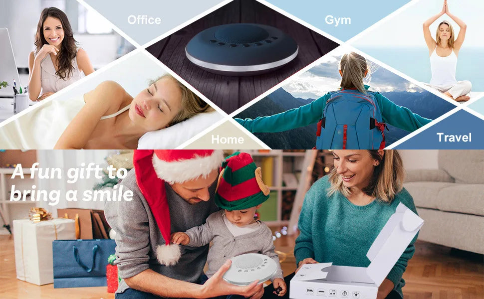 White Noise Sound Machine with Built-in 28 Soothing Sounds