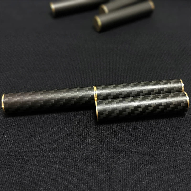 Carbon Fiber Three-section Stick EDC Fidget Spinner