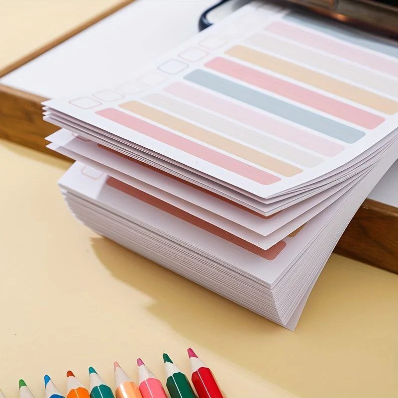 4Pcs/set To-do List - Sticky Notepad