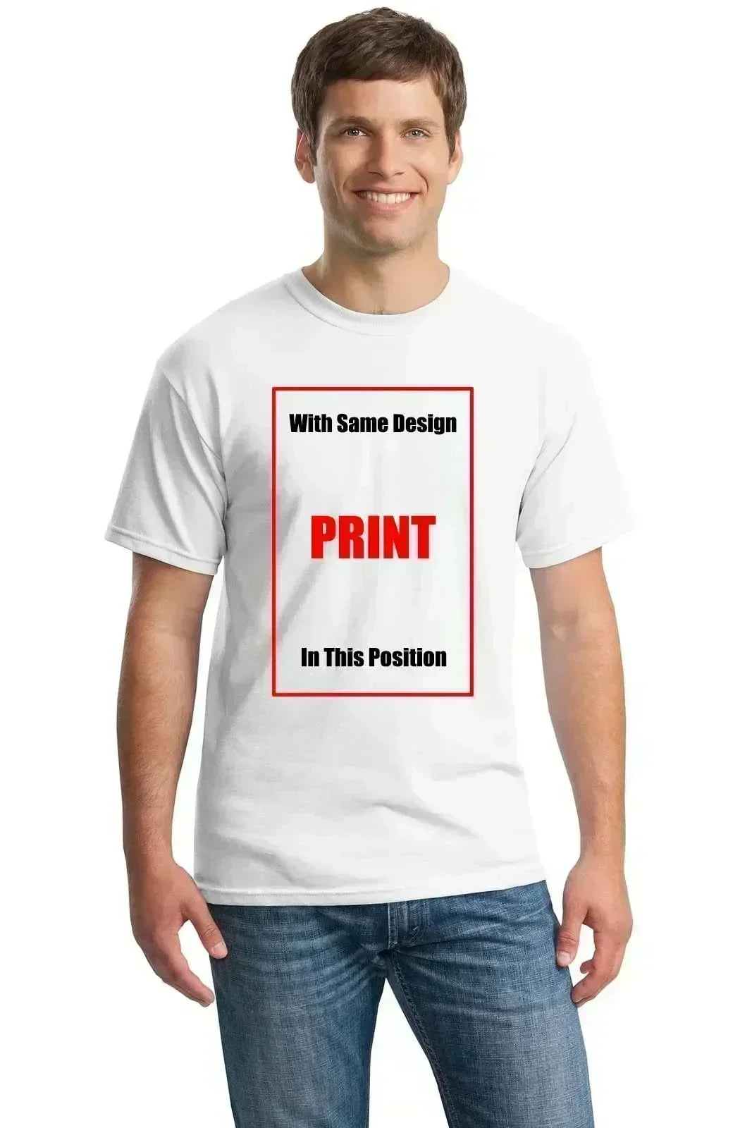 Casual Short Sleeve Cotton Tee shirts "Pumba"