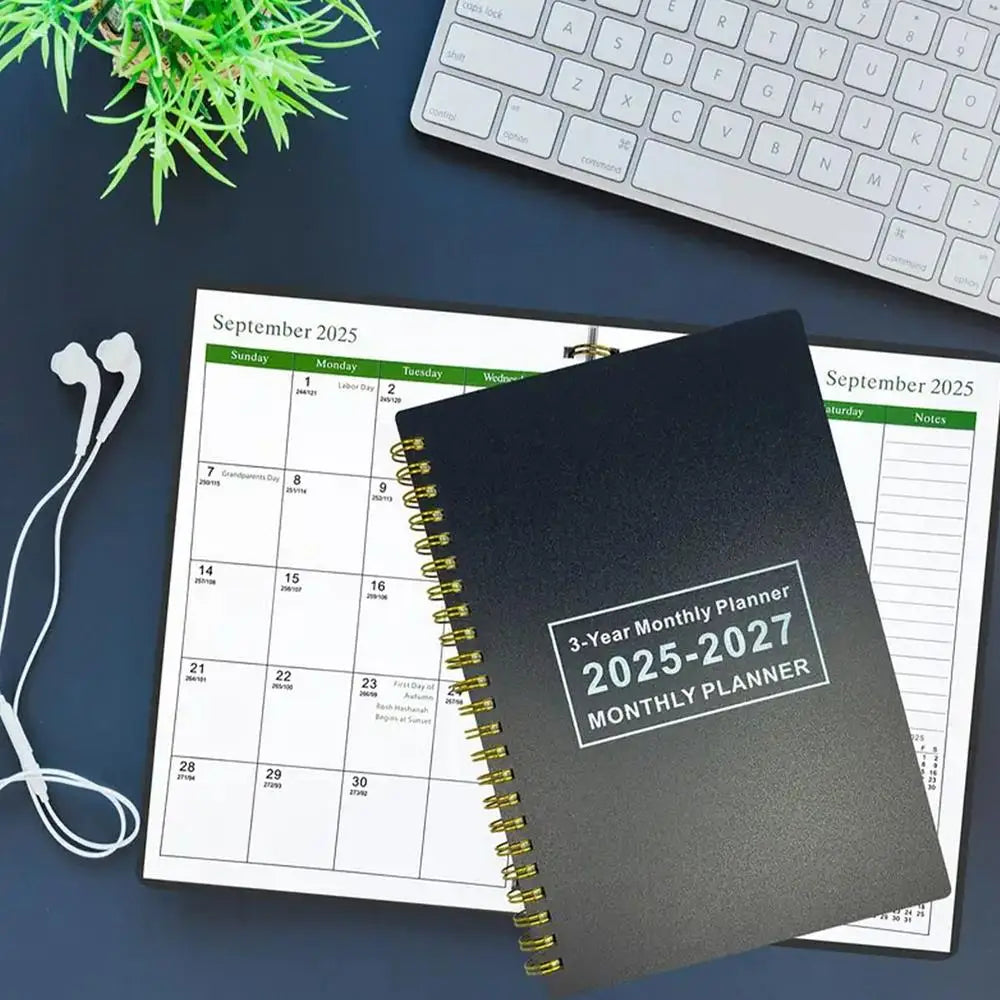 Monthly Planner 2025-2027