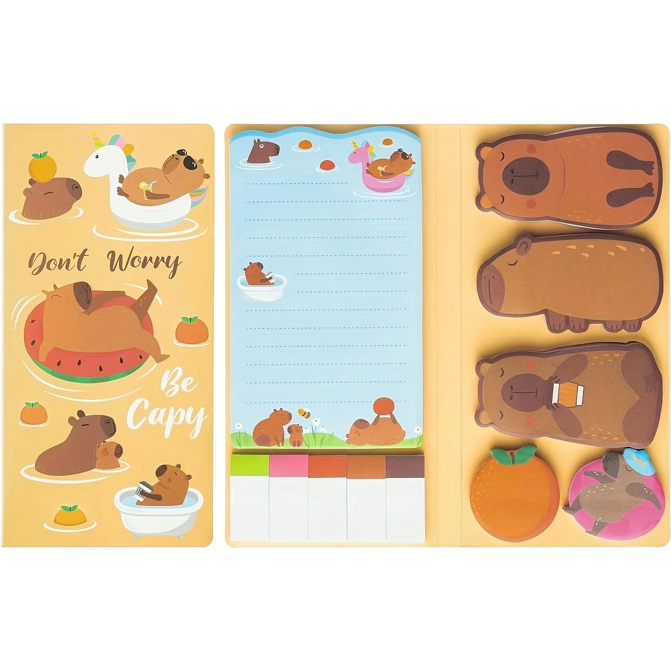 Sticky Notes - Kawai Characters- Multi Size -Multi Pack