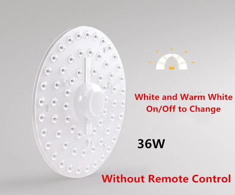 Dimable Module LED Ceiling Lamp dim-able 24W 36W 48W 64W 80W Double Bulb Light Octopus Double Energy Saving Ceiling Decoration