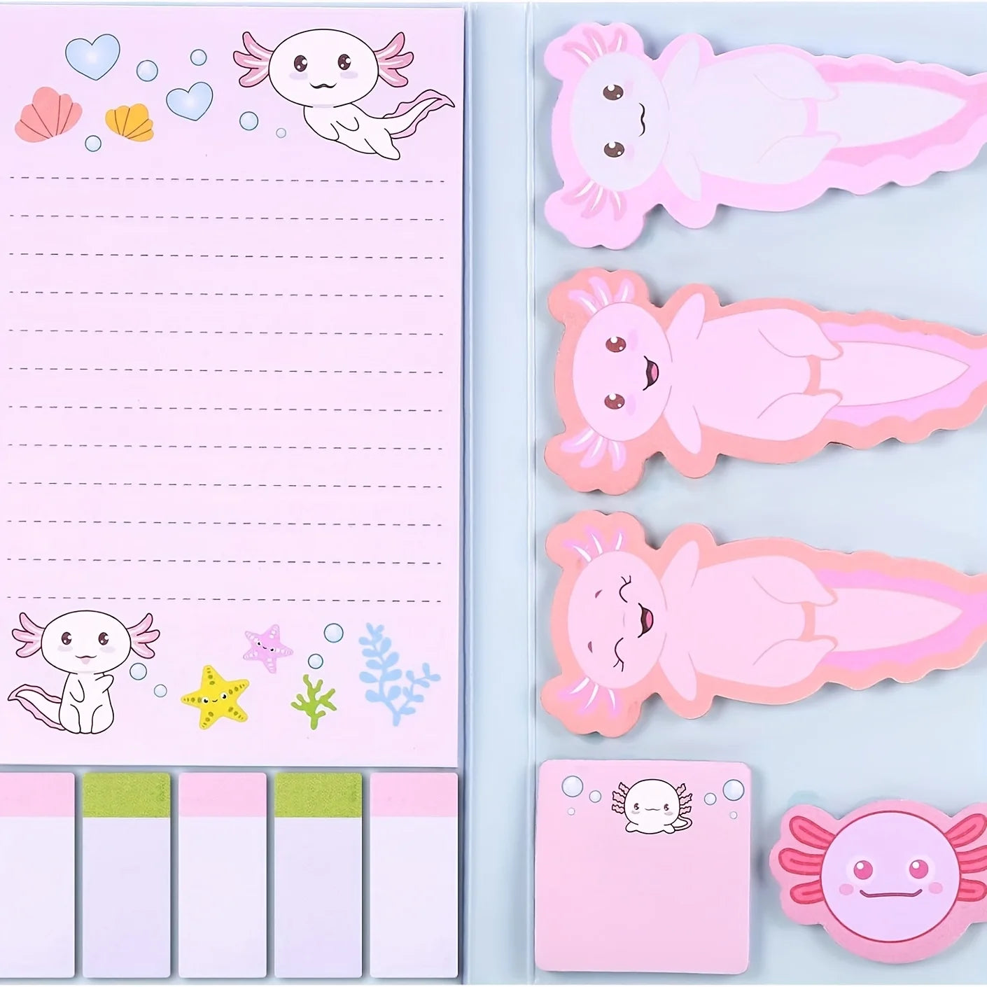 Sticky Notes - Kawai Characters- Multi Size -Multi Pack