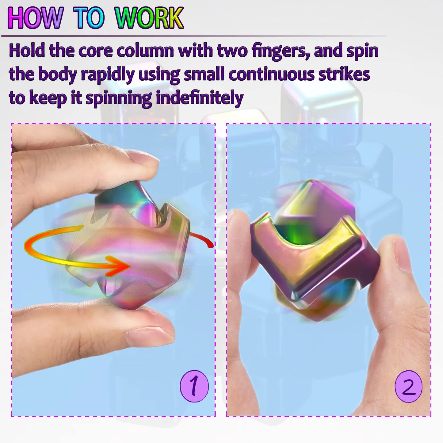 Fidget Spinner Cube