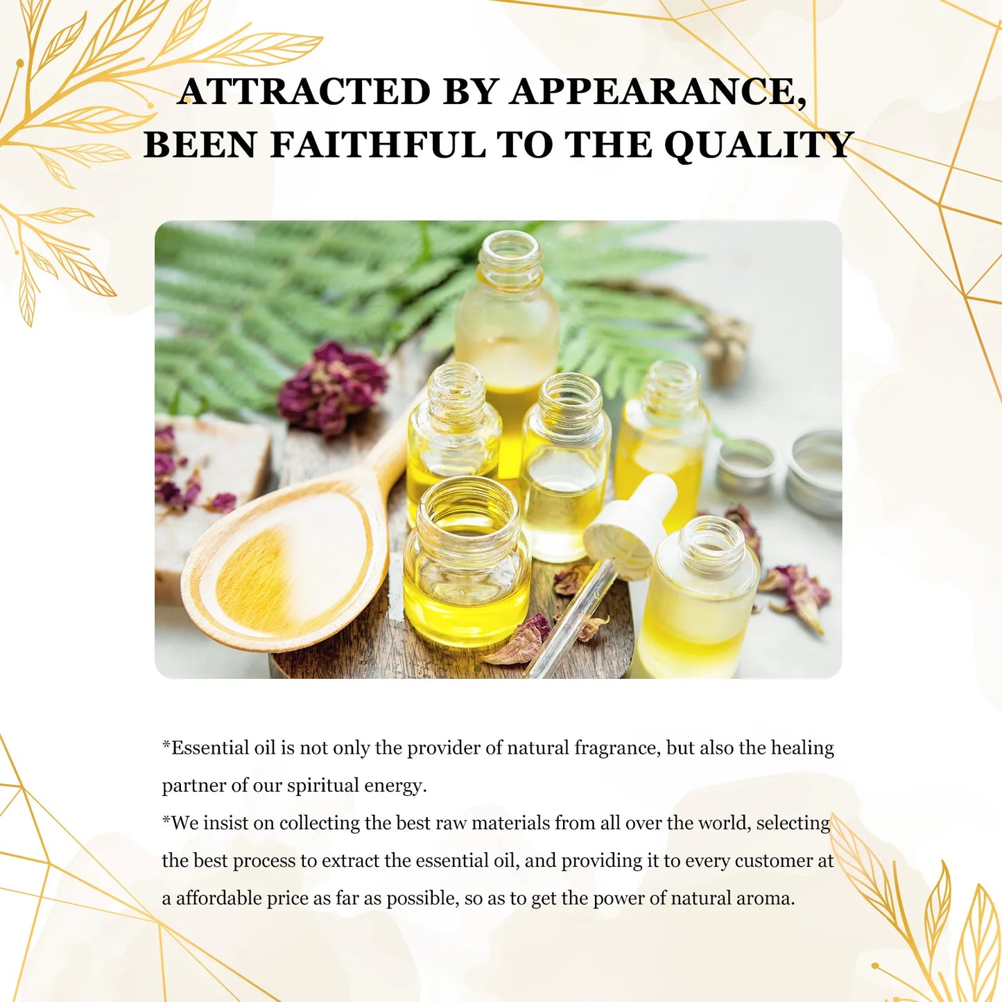 Eco friendly -Essential Oils with Dropper