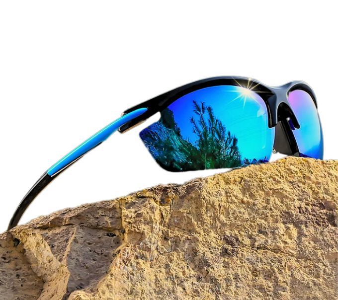 Polarized Sports  Sunglasses Half-Frame