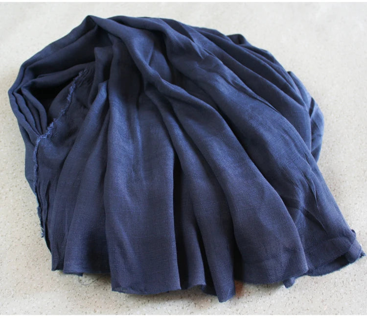 Soft Silk Bamboo Cotton Linen Fabric, Solid Color for Robe, Yoga Clothes, Gallus Lining, Thin, T878