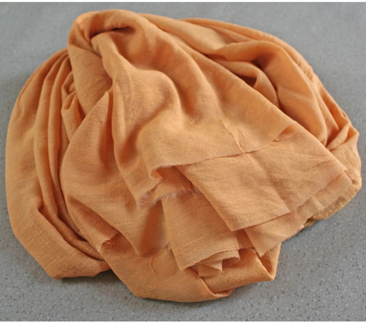 Soft Silk Bamboo Cotton Linen Fabric, Solid Color for Robe, Yoga Clothes, Gallus Lining, Thin, T878