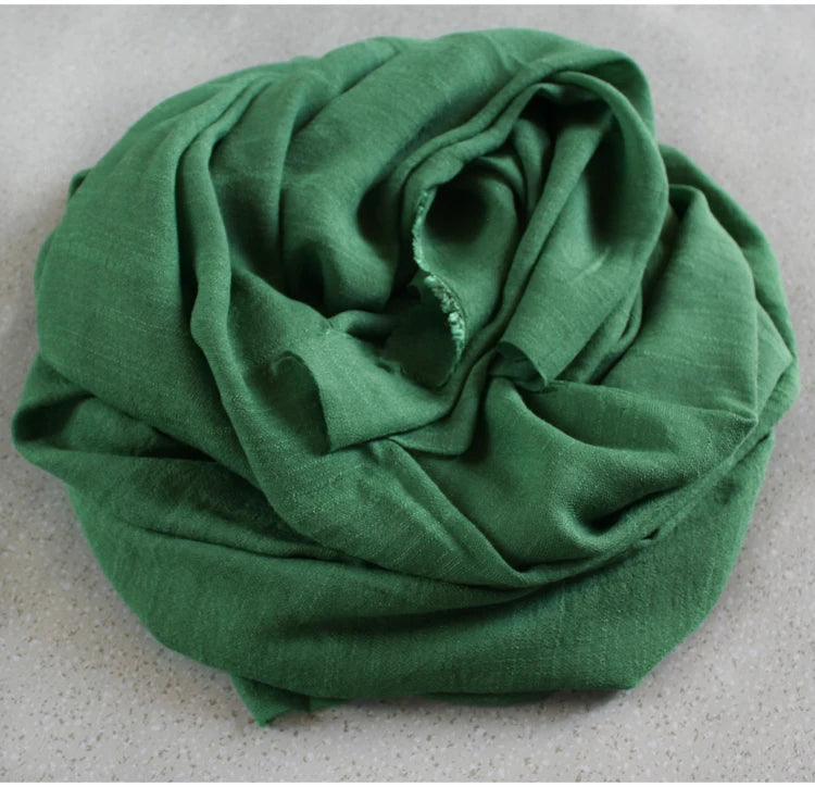 Soft Silk Bamboo Cotton Linen Fabric, Solid Color for Robe, Yoga Clothes, Gallus Lining, Thin, T878