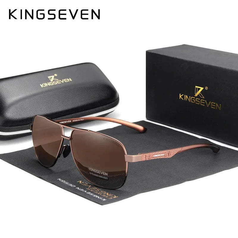KINGSEVEN Polarized Aluminum Sunglasses