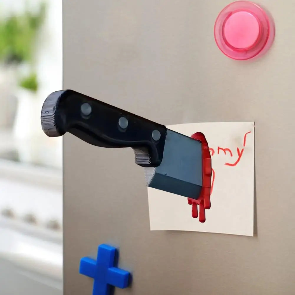 Knife Magnetic Fridge Stickers Ninja Dart Hatchet Fridge Magnets Decorative Refrigerator Reminders Magnets Kitchen Decorations