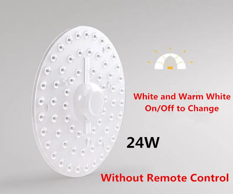 Dimable Module LED Ceiling Lamp dim-able 24W 36W 48W 64W 80W Double Bulb Light Octopus Double Energy Saving Ceiling Decoration