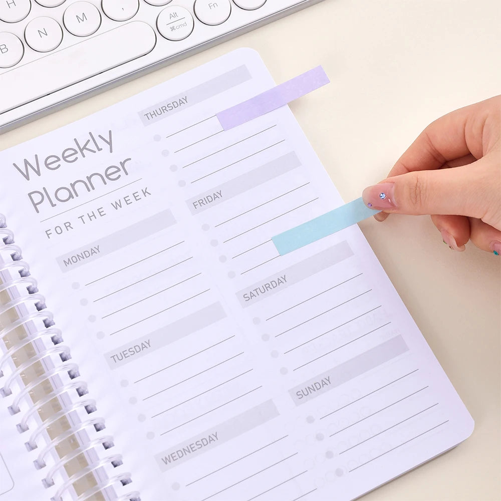 72 Sheets Weekly Planner with Sticky Notes