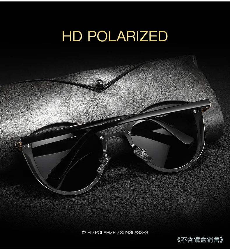 Polarized Sunglasses Women Retro Round UV Protection Dazzling Sun Glasses Premium Sense Sports Outdoor Travel Eyewear T227