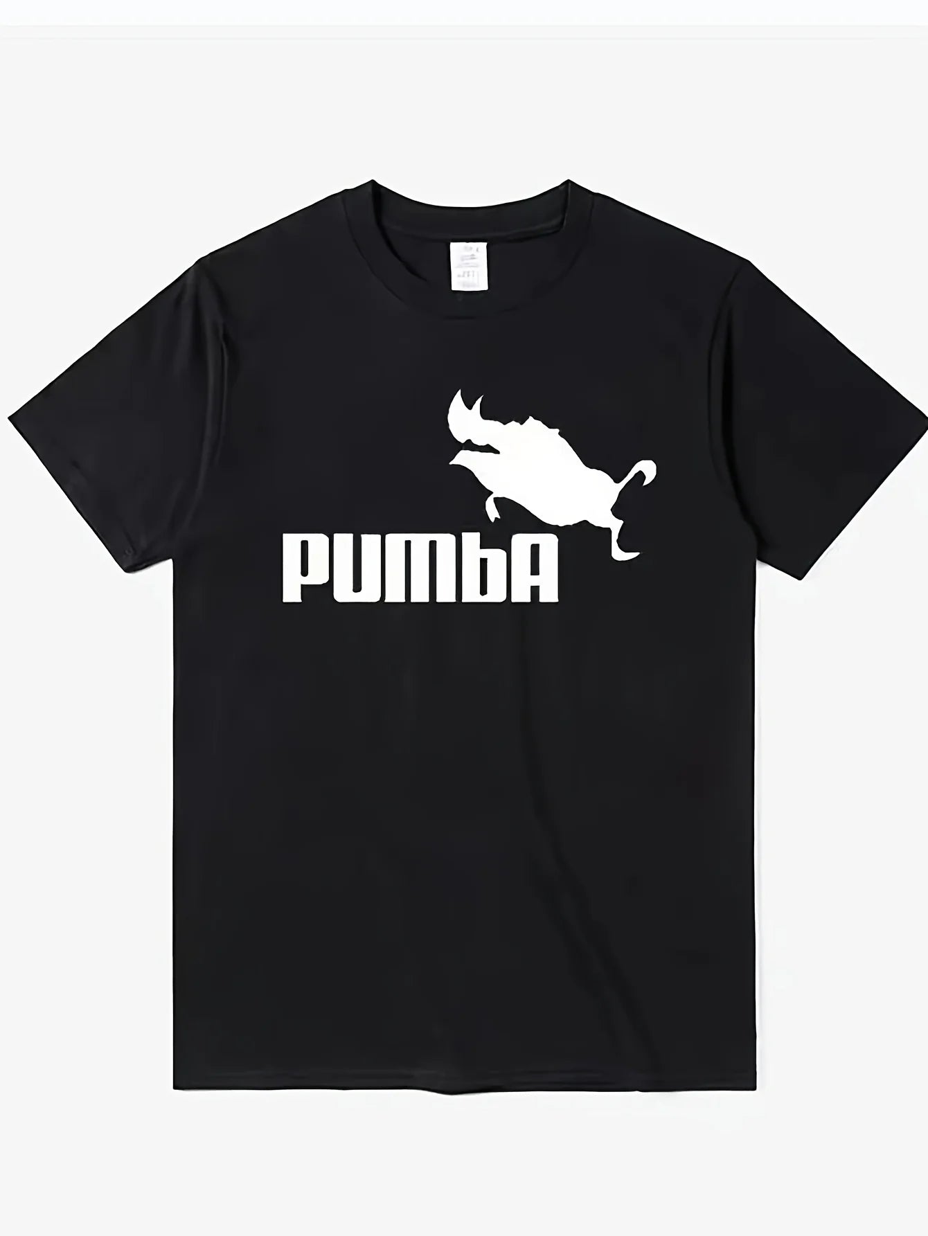 Casual Short Sleeve Cotton Tee shirts "Pumba"