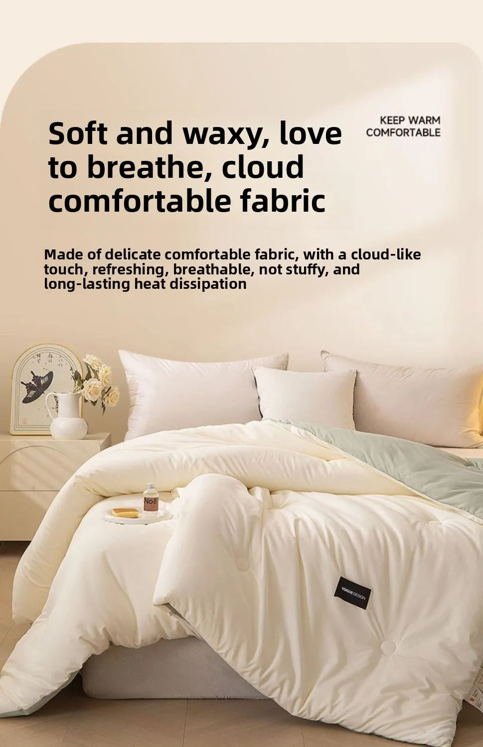 100% Bamboo Fabric - Comforter