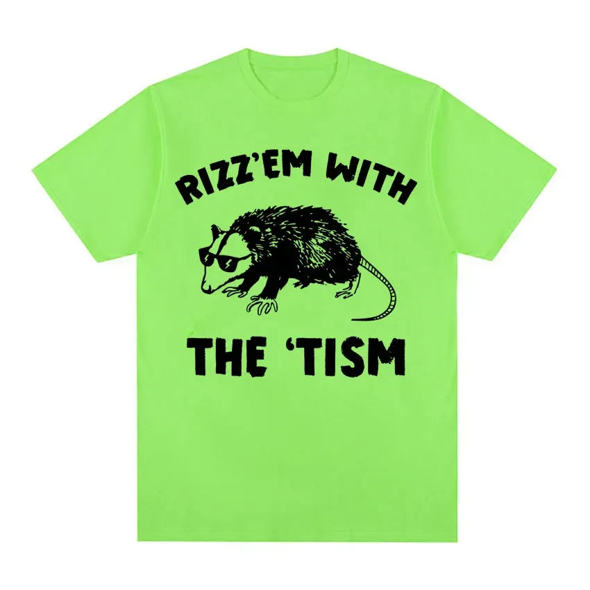 Taggles - Rizz Em with The Tism Funny Graphic Tee
