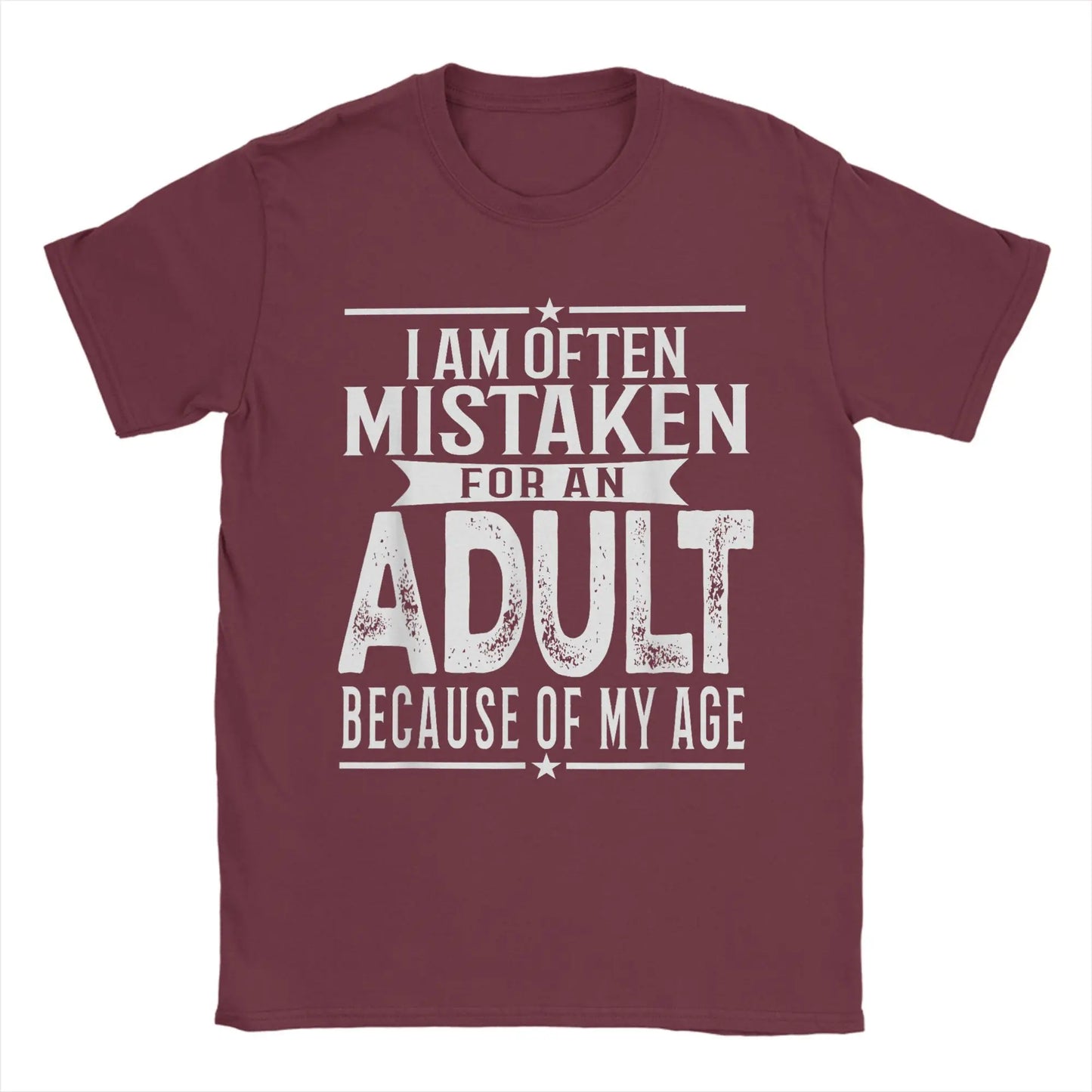 Funny Soft Tagless Crewneck Tee