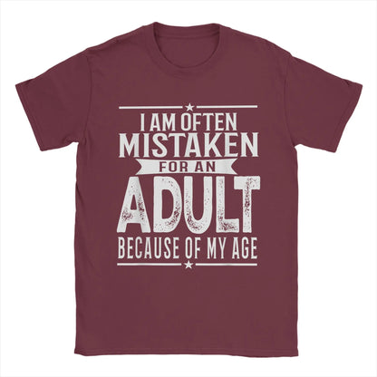 Funny Soft Tagless Crewneck Tee
