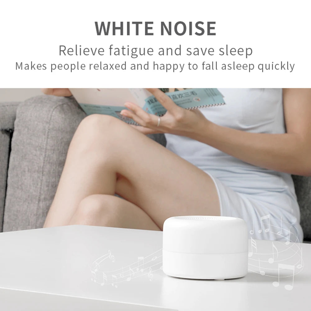 USB Rechargeable -White Noise Machine - With Night Light