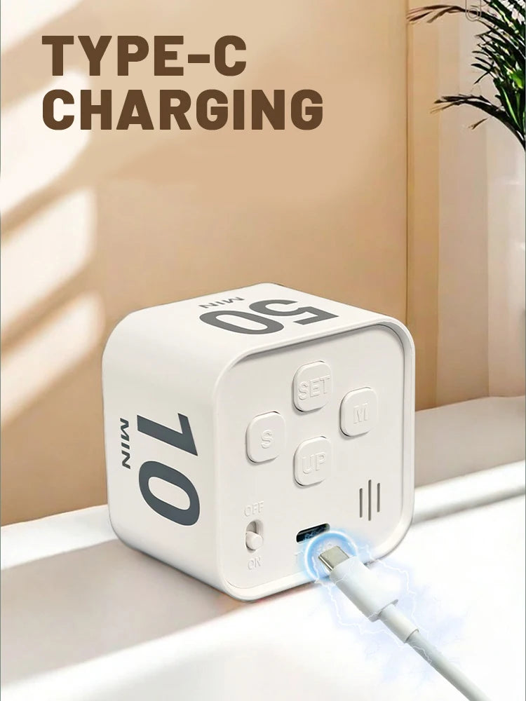 Hexagon Visual Flip Timer