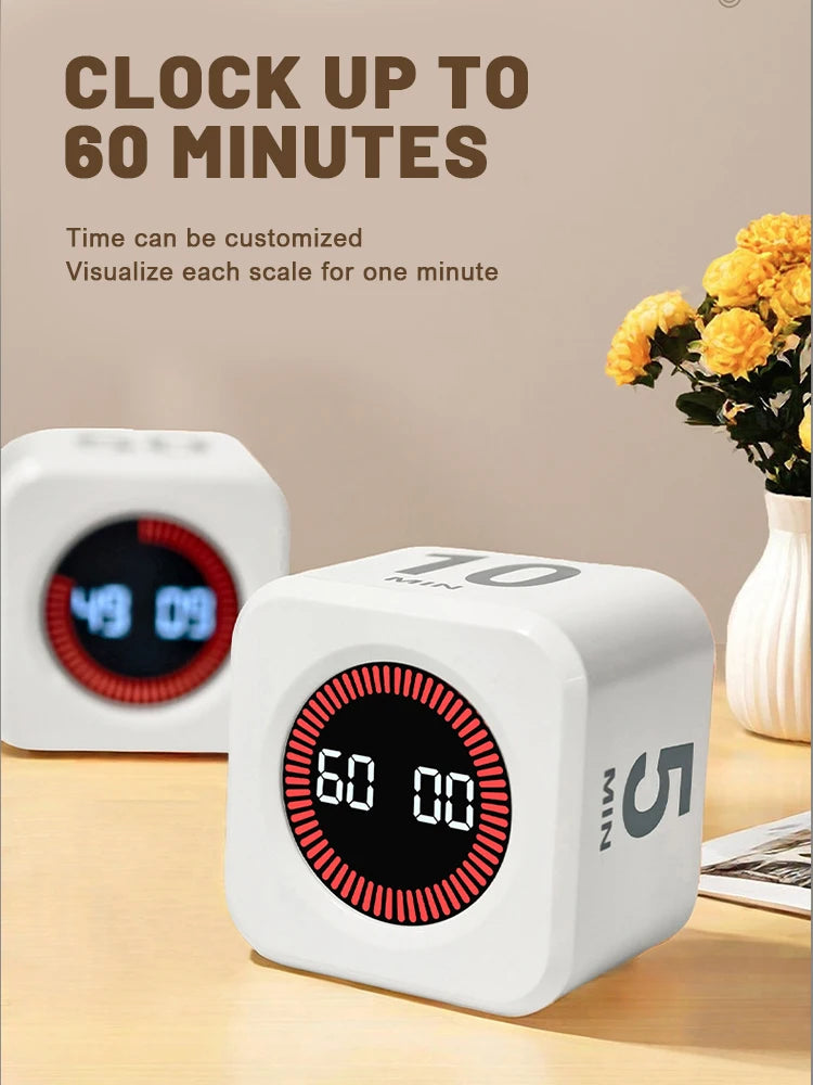 Hexagon Visual Flip Timer