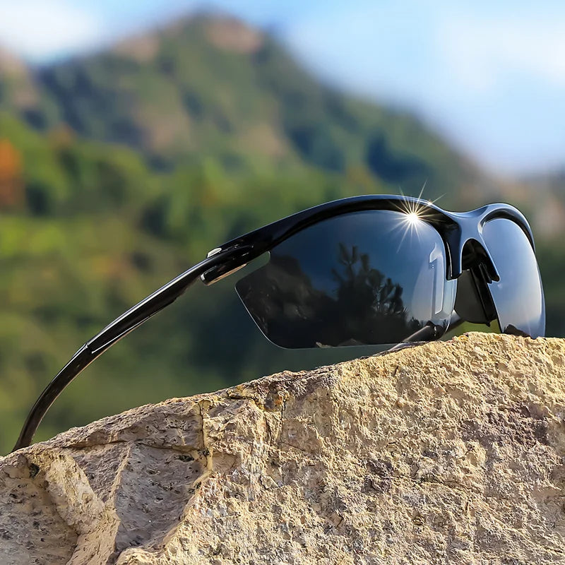 Polarized Sports  Sunglasses Half-Frame