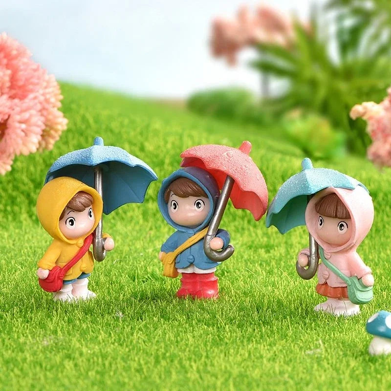 4PCS Cute Umbrella Mini's