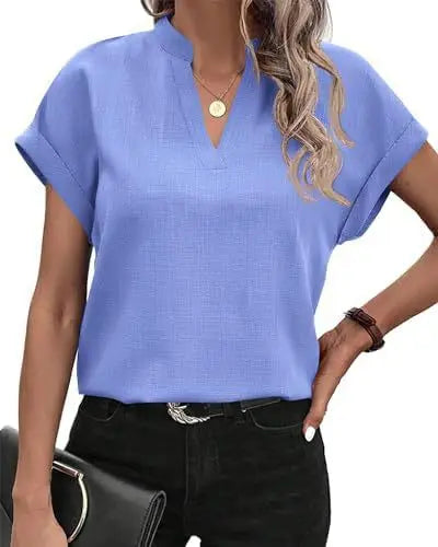 V-neck Blouse