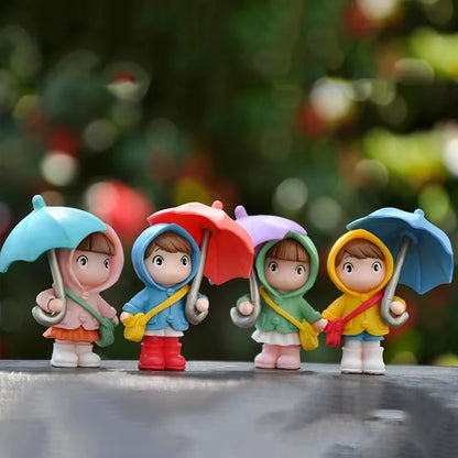 4PCS Cute Umbrella Mini's