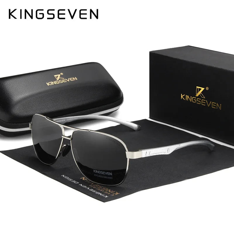 KINGSEVEN Polarized Aluminum Sunglasses