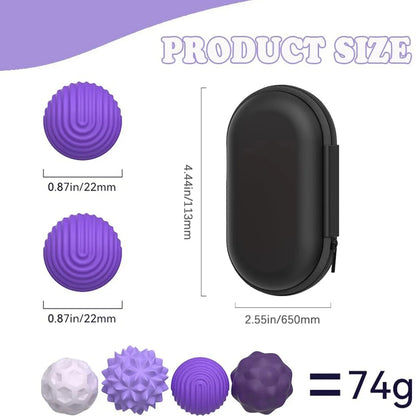 Silicone Magnetic Sensory Balls