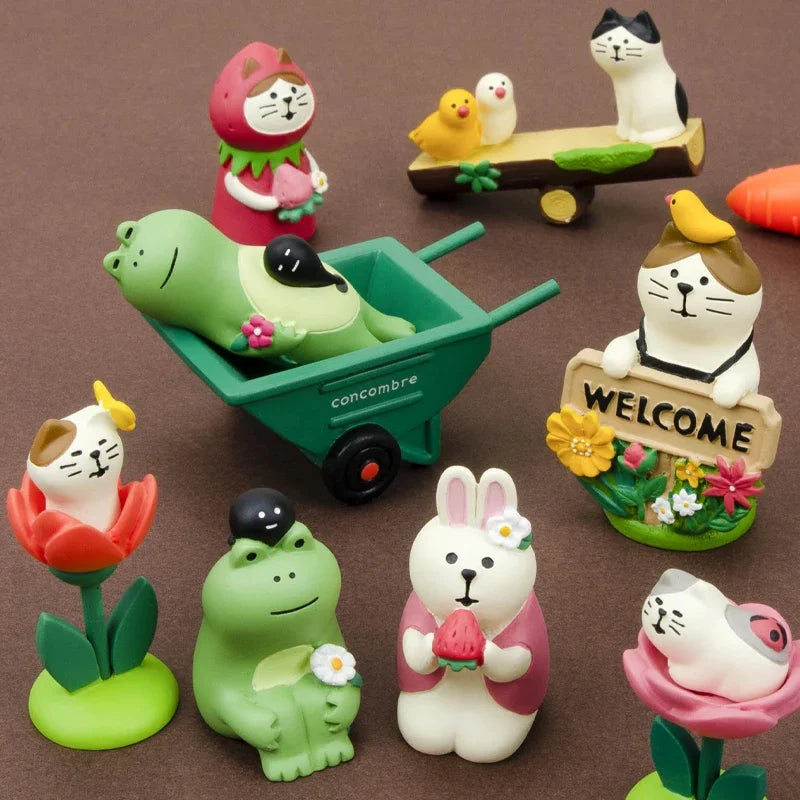 Cute Kawaii desktop/garden characters