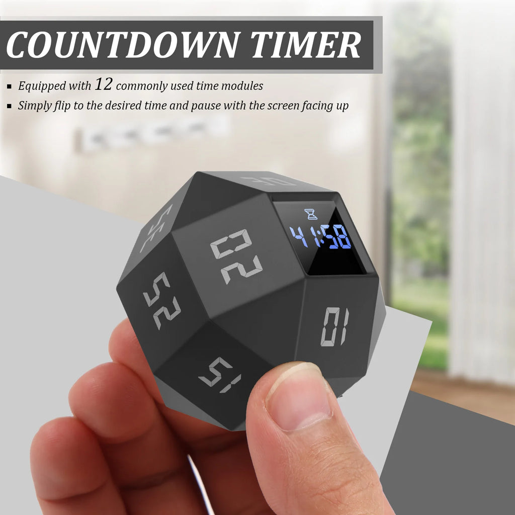 Rotating Cube Timer