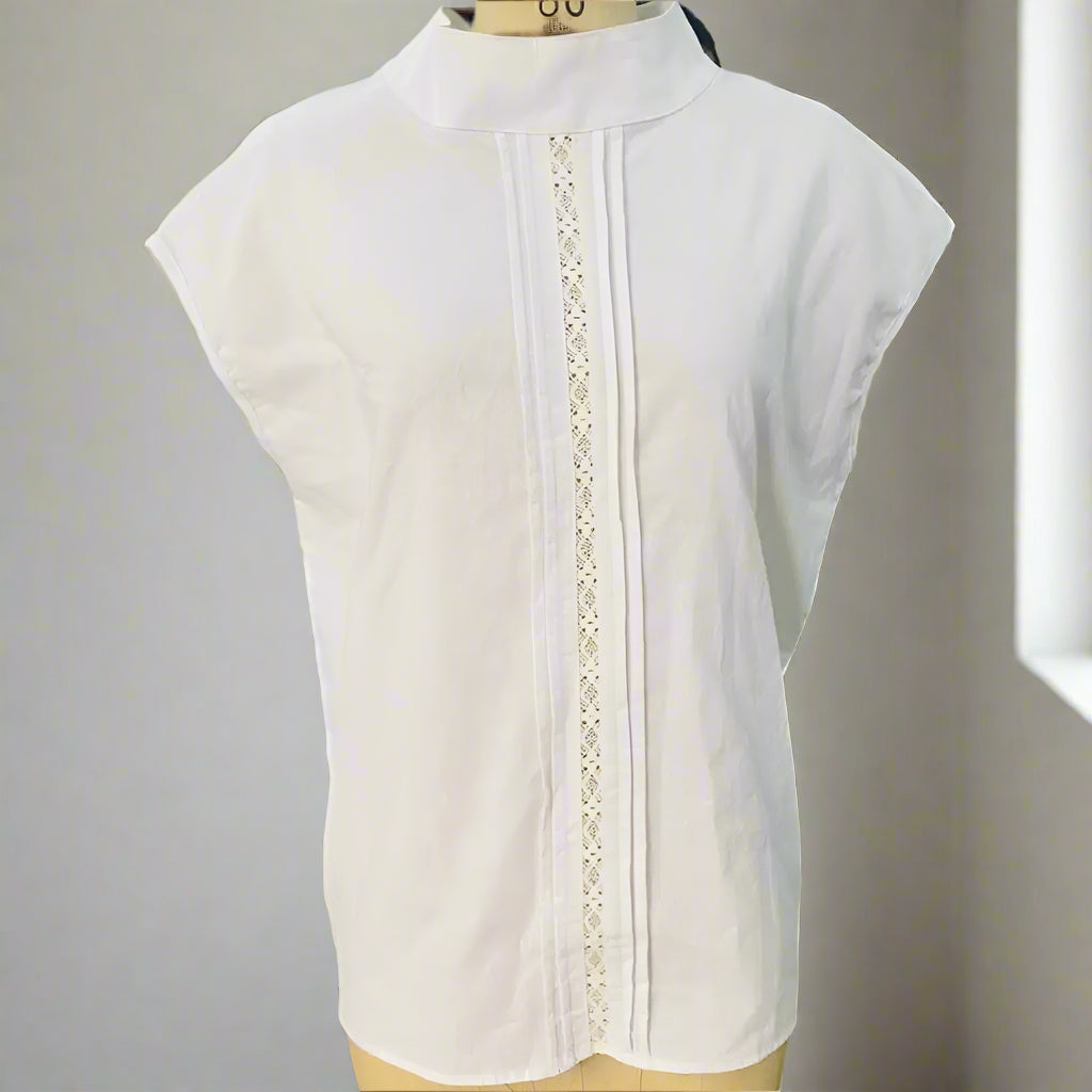 Vintage Tunic Linen Blouse